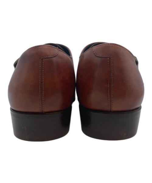 Perfetto（ペルフェット）perfetto (ペルフェット) モンクストラップシューズ ブラウン サイズ:8の古着・服飾アイテム