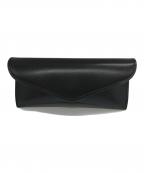 WILDSWANS×金子眼鏡ワイルドスワンズ×カネコガンキョウ）の古着「SADDLE PULL UP/OPTICAL CASE」｜ブラック