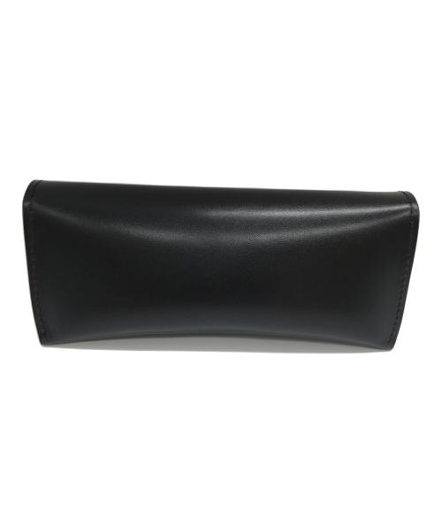 WILDSWANS（ワイルドスワンズ）WILDSWANS (ワイルドスワンズ) 金子眼鏡 (カネコガンキョウ) SADDLE PULL UP/OPTICAL CASE ブラック サイズ:-の古着・服飾アイテム