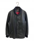 MFSB BY FARMERSファーマーズ）の古着「カウレザージャケット」｜ブラック