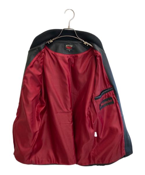 MFSB BY FARMERS（ファーマーズ）MFSB BY FARMERS (ファーマーズ) カウレザージャケット ブラック サイズ:Mの古着・服飾アイテム