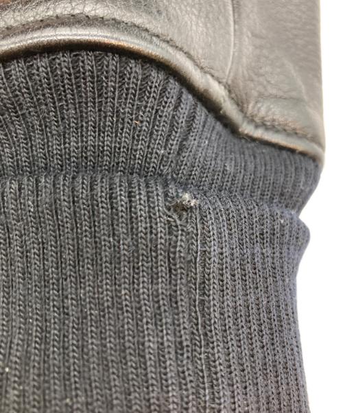 MFSB BY FARMERS（ファーマーズ）MFSB BY FARMERS (ファーマーズ) カウレザージャケット ブラック サイズ:Mの古着・服飾アイテム