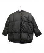 TATRASタトラス）の古着「LA TERRA リバーシブル ダウンジャケット」｜ブラック×ネイビー