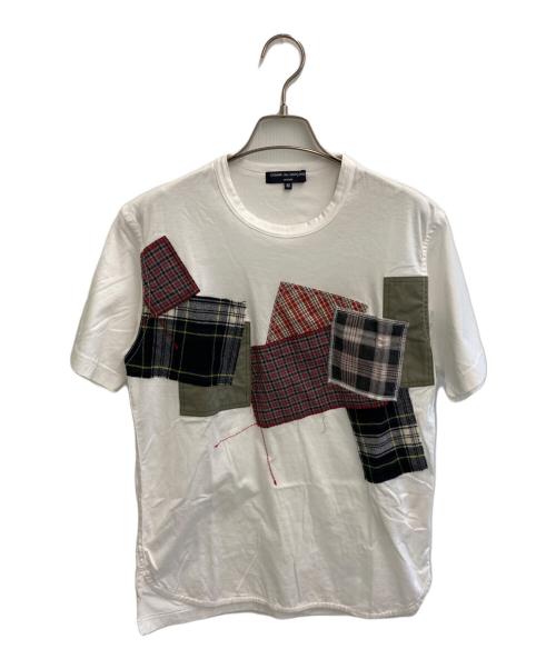 COMME des GARCONS HOMME（コムデギャルソン オム）COMME des GARCONS HOMME (コムデギャルソン オム) 半袖カットソー ホワイト サイズ:Mの古着・服飾アイテム