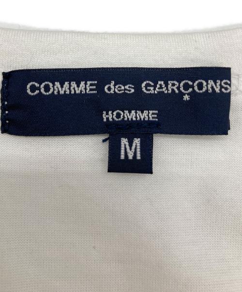 COMME des GARCONS HOMME（コムデギャルソン オム）COMME des GARCONS HOMME (コムデギャルソン オム) 半袖カットソー ホワイト サイズ:Mの古着・服飾アイテム