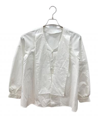 AMERI アメリ ブラウス F アイボリー 【古着】【中古】 中古・古着通販】AMERI (アメリ) ボウタイブラウス ホワイト サイズ