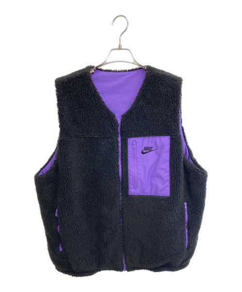 NIKE（ナイキ）NIKE (ナイキ) フリースベスト ブラック サイズ:XLの古着・服飾アイテム