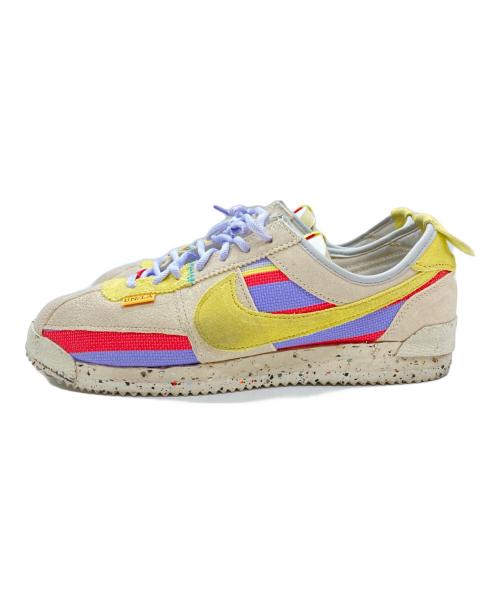 NIKE（ナイキ）NIKE (ナイキ) UNION (ユニオン) CORTEZ SP UNION/CORTEZ 50TH Lemon Frost サイズ:27.5の古着・服飾アイテム