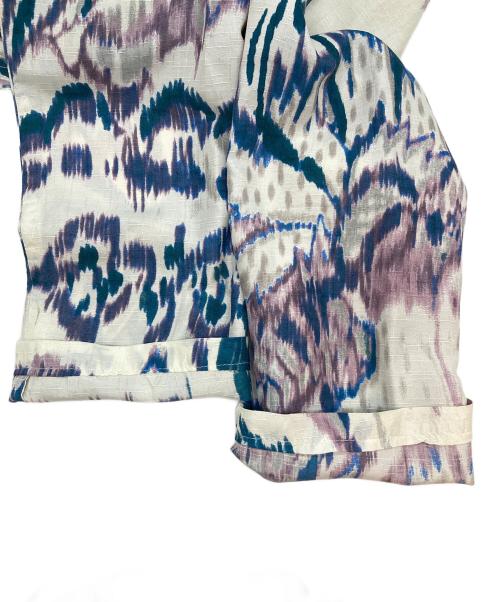 DRIES VAN NOTEN（ドリスヴァンノッテン）DRIES VAN NOTEN (ドリスヴァンノッテン) シルクシャツジャケット ホワイト サイズ:38の古着・服飾アイテム