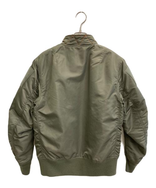 waiper（ワイパー）WAIPER (ワイパー) MA-1ジャケット オリーブ サイズ:Mの古着・服飾アイテム