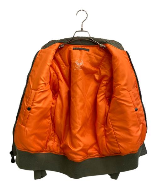 waiper（ワイパー）WAIPER (ワイパー) MA-1ジャケット オリーブ サイズ:Mの古着・服飾アイテム