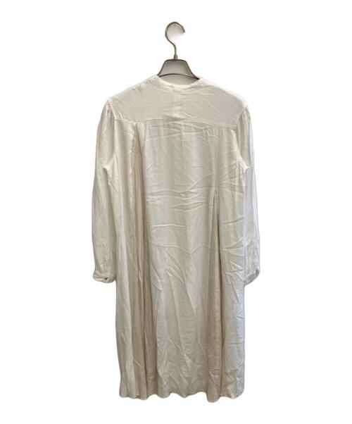 KAPITAL（キャピタル）KAPITAL (キャピタル) コットンリネンシャツワンピース アイボリー サイズ:XSの古着・服飾アイテム