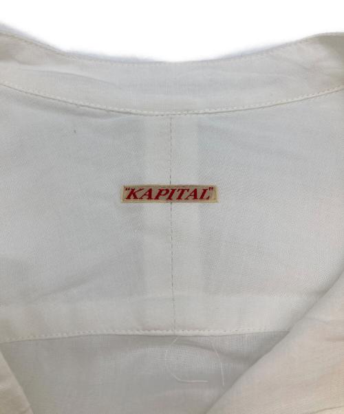 KAPITAL（キャピタル）KAPITAL (キャピタル) コットンリネンシャツワンピース アイボリー サイズ:XSの古着・服飾アイテム