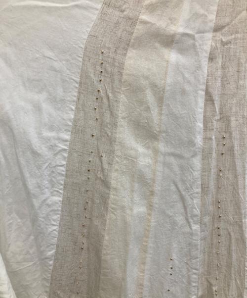 KAPITAL（キャピタル）KAPITAL (キャピタル) コットンリネンシャツワンピース アイボリー サイズ:XSの古着・服飾アイテム