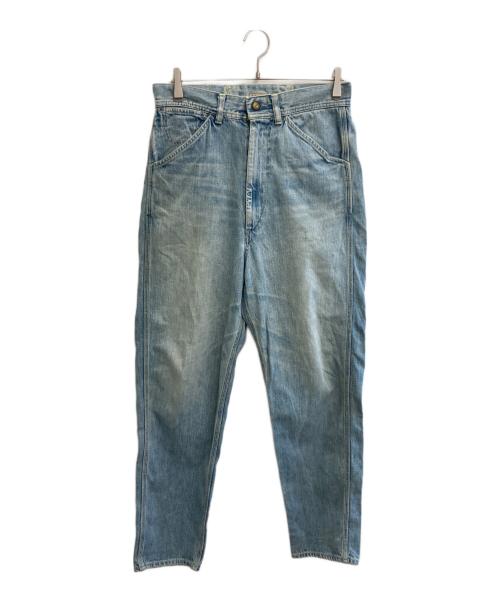 KAPITAL（キャピタル）KAPITAL (キャピタル) レースアップデニムパンツ スカイブルー サイズ:Mの古着・服飾アイテム