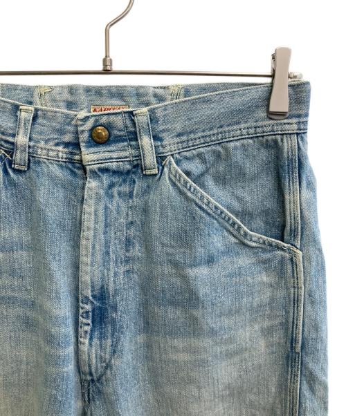KAPITAL（キャピタル）KAPITAL (キャピタル) レースアップデニムパンツ スカイブルー サイズ:Mの古着・服飾アイテム
