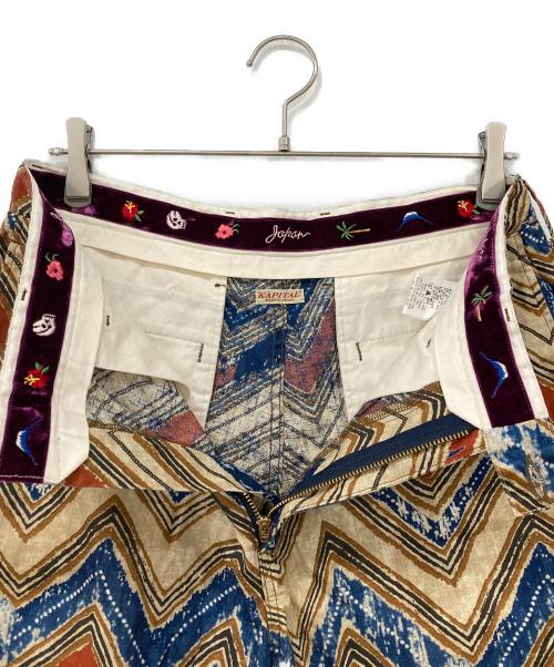 KAPITAL（キャピタル）KAPITAL (キャピタル) 総柄ショートパンツ マルチカラー サイズ:Mの古着・服飾アイテム