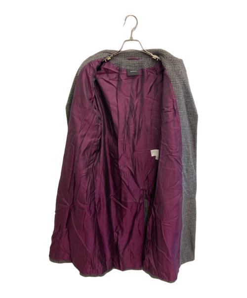 AKRIS（アクリス）AKRIS (アクリス) カシミヤコート グレー サイズ:SIZE 42の古着・服飾アイテム