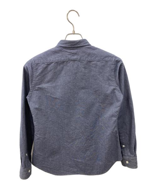 NIGEL CABOURN（ナイジェルケーボン）NIGEL CABOURN (ナイジェルケーボン) BRITISH OFFICERS SHIRT ネイビー サイズ:8の古着・服飾アイテム