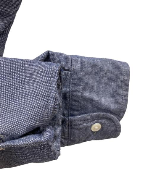 NIGEL CABOURN（ナイジェルケーボン）NIGEL CABOURN (ナイジェルケーボン) BRITISH OFFICERS SHIRT ネイビー サイズ:8の古着・服飾アイテム