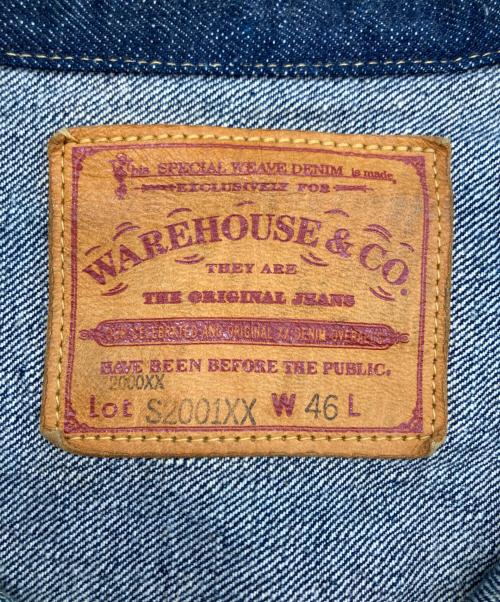 WAREHOUSE（ウエアハウス）WAREHOUSE (ウエアハウス) Dead Stock Blue Denim Jacket インディゴ サイズ:46の古着・服飾アイテム