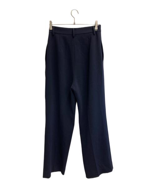 MUSE de Deuxieme Classe（ミューズ ドゥーズィエム クラス）MUSE de Deuxieme Classe (ミューズ ドゥーズィエム クラス) SILK SATIN EASY PANTS ネイビー サイズ:38の古着・服飾アイテム