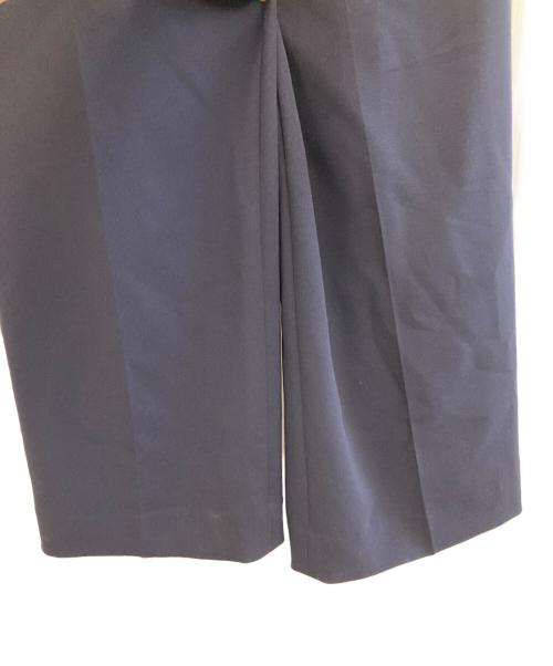 MUSE de Deuxieme Classe（ミューズ ドゥーズィエム クラス）MUSE de Deuxieme Classe (ミューズ ドゥーズィエム クラス) SILK SATIN EASY PANTS ネイビー サイズ:38の古着・服飾アイテム