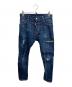 DSQUARED2（ディースクエアード）の古着「TIDY BIKER JEAN」｜インディゴ
