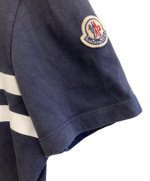 MONCLER（モンクレール）MONCLER (モンクレール) MAGLIA T-SHIRT ネイビー サイズ:Sの古着・服飾アイテム