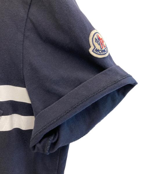 MONCLER（モンクレール）MONCLER (モンクレール) MAGLIA T-SHIRT ネイビー サイズ:Sの古着・服飾アイテム