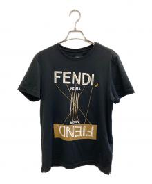 FENDI（フェンディ）の古着「Tシャツ」｜ブラック