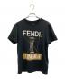 FENDI（フェンディ）の古着「Tシャツ」｜ブラック