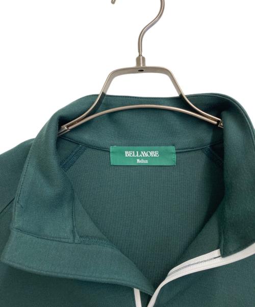 BELLMORE（ベルモーレ）BELLMORE (ベルモーレ) ハーフジップスウェット グリーン サイズ:Mの古着・服飾アイテム