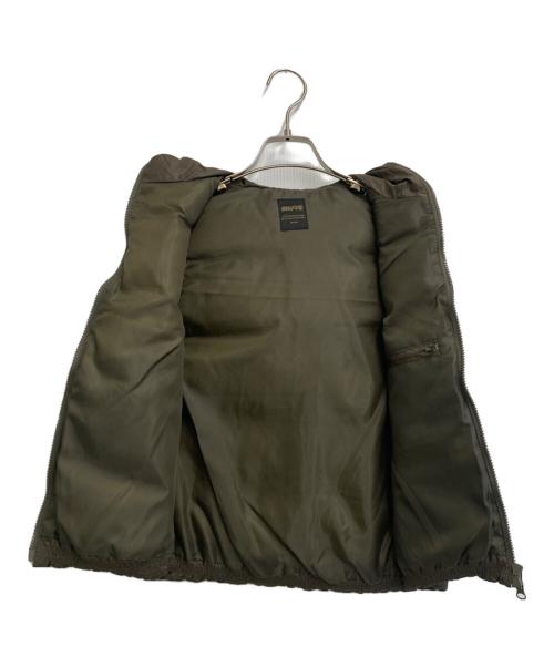 muta（ムータ）muta (ムータ) 迷彩柄 ダウンベスト オリーブ サイズ:SIZE Mの古着・服飾アイテム