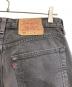 中古・古着 LEVI'S (リーバイス) 501デニムパンツ ブラック サイズ:SIZE 83.5cm (W33)：7000円