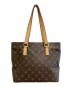 LOUIS VUITTON (ルイ ヴィトン) ショルダートートバッグ ブラウン：45000円