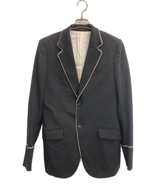 GUCCI（グッチ）GUCCI (グッチ) テーラードジャケット ブラック サイズ:46の古着・服飾アイテム