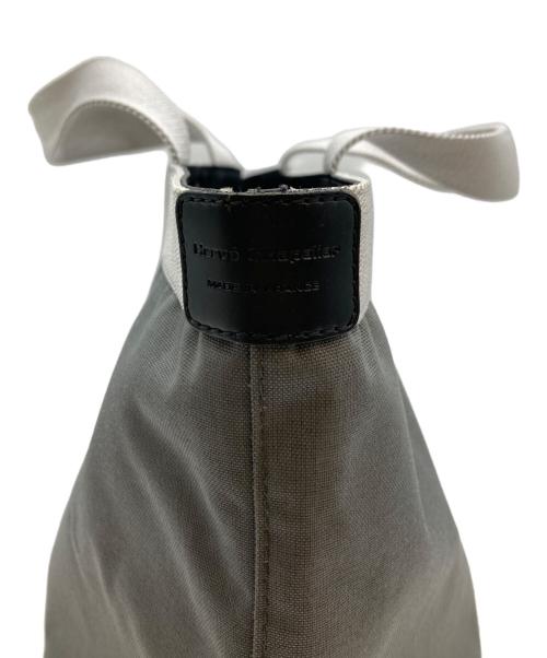 Herve Chapelier（エルベシャプリエ）Herve Chapelier (エルベシャプリエ) シルバーラメ コーデュラナイロン 舟型トート グレー サイズ:-の古着・服飾アイテム