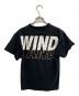 WIND AND SEA (ウィンダンシー) 半袖カットソー ブラック サイズ:Ｍ：5000円