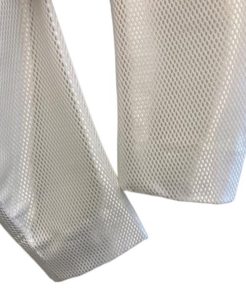 JIL SANDER（ジルサンダー）JIL SANDER (ジルサンダー) メッシュテーラードジャケット ホワイト サイズ:34の古着・服飾アイテム