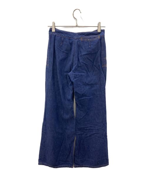 tricot COMME des GARCONS（トリココムデギャルソン）tricot COMME des GARCONS (トリココムデギャルソン) デニムセーラーパンツ インディゴ サイズ:Sの古着・服飾アイテム