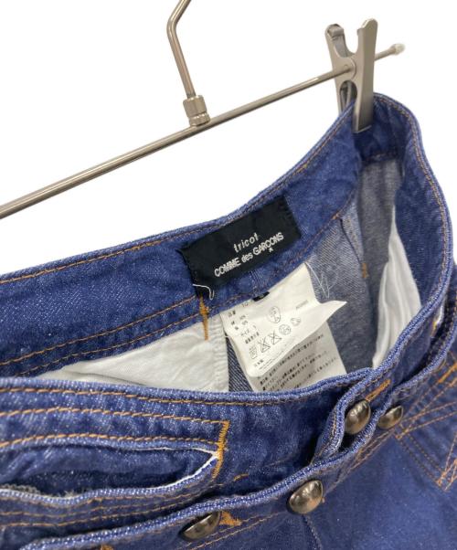 tricot COMME des GARCONS（トリココムデギャルソン）tricot COMME des GARCONS (トリココムデギャルソン) デニムセーラーパンツ インディゴ サイズ:Sの古着・服飾アイテム