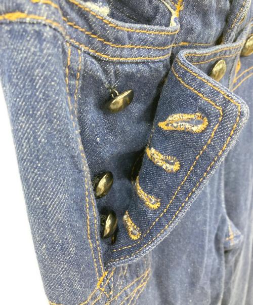 tricot COMME des GARCONS（トリココムデギャルソン）tricot COMME des GARCONS (トリココムデギャルソン) デニムセーラーパンツ インディゴ サイズ:Sの古着・服飾アイテム