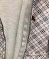 中古・古着 BURBERRY BLUE LABEL (バーバリーロンドンブルーレーベル) ノバチェック スウェット トラックジャケット ベージュ サイズ:38：9000円