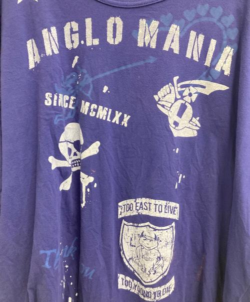 Vivienne Westwood ANGLOMANIA（ヴィヴィアンウエストウッドアングロマニア）VIVIENNE WESTWOOD ANGLOMANIA (ヴィヴィアンウエストウッドアングロマニア) ロングカットソー ネイビー サイズ:38の古着・服飾アイテム