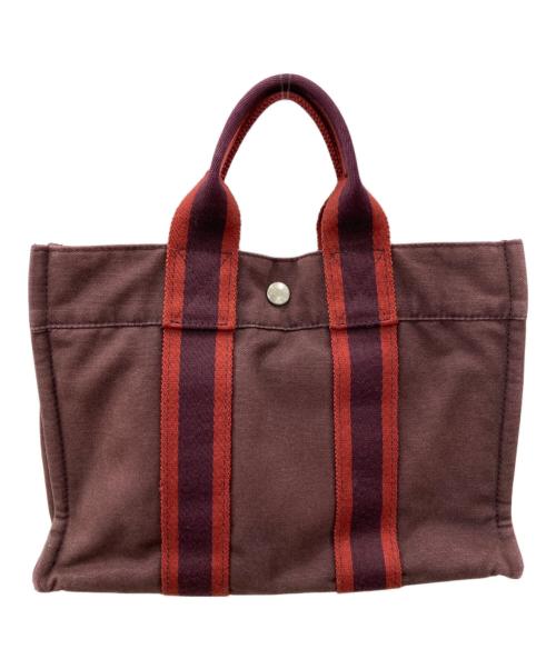 HERMES（エルメス）HERMES (エルメス) フールトゥPM バーガンディーの古着・服飾アイテム