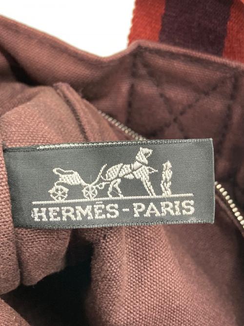 HERMES（エルメス）HERMES (エルメス) フールトゥPM バーガンディーの古着・服飾アイテム