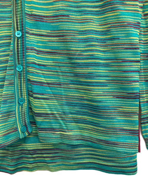 missoni（ミッソーニ）MISSONI (ミッソーニ) アンサンブルカーディガン グリーン サイズ:38の古着・服飾アイテム