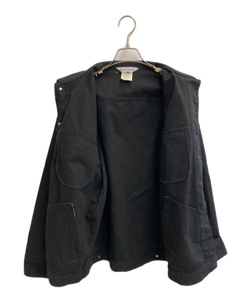 CarHartt（カーハート）CarHartt (カーハート) ダック地ワークジャケット ブラック サイズ:Lの古着・服飾アイテム