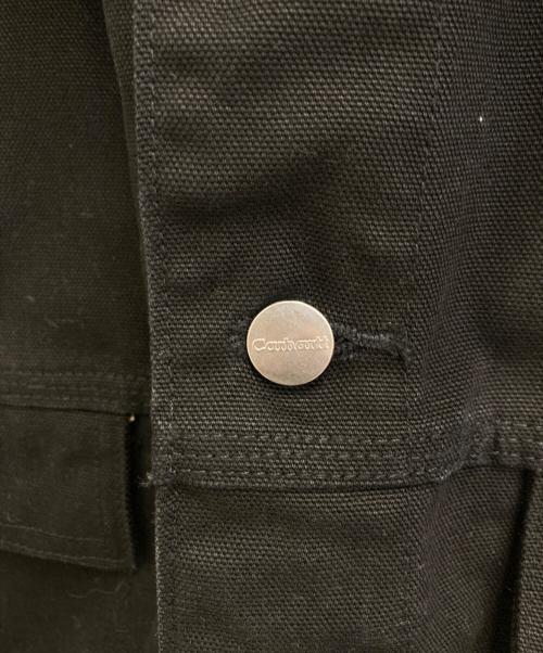 CarHartt（カーハート）CarHartt (カーハート) ダック地ワークジャケット ブラック サイズ:Lの古着・服飾アイテム